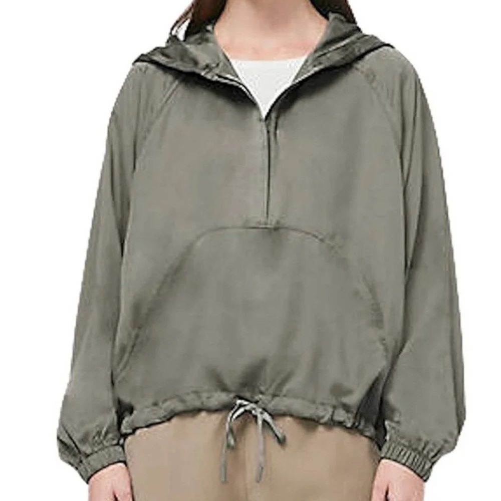 Lululemon City Stroll Pullover Grey Sage Size 4